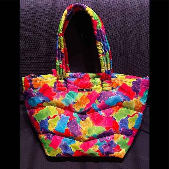 Betsey Johnson Bags Betsey Johnson Purse Colorful Rainbow Neon